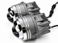 Противотуманные фары Sariti N5, 3.0 дюйма, 12V, 45/76W, 6000K, крепление Toyota/Lexus (комплект, 2шт)