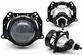Светодиодная BI-LED линза AOZOOM A3 Max 2025 New, 2.5 дюйма, 5500К, 12V, 49W/57W, съемное гаечное крепление 3R